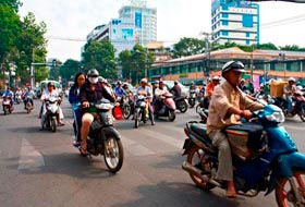 Города Вьетнама - безбашенный Хошимин