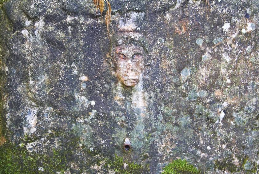 Видимо, очень древняя макака )