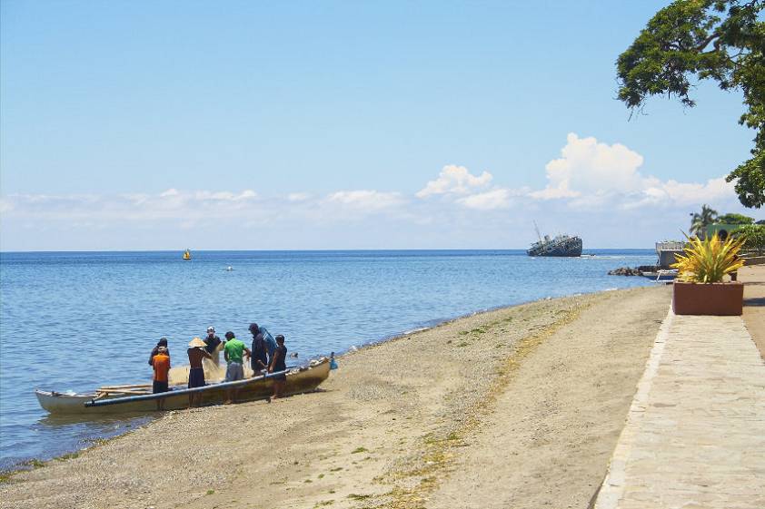 Очередной кадр набережной Думагете Очередной кадр набережной Думагете