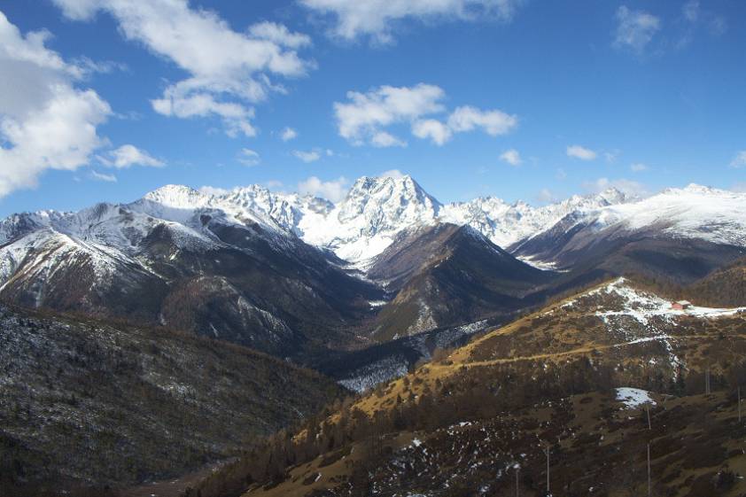Живописная дорога в Дечен