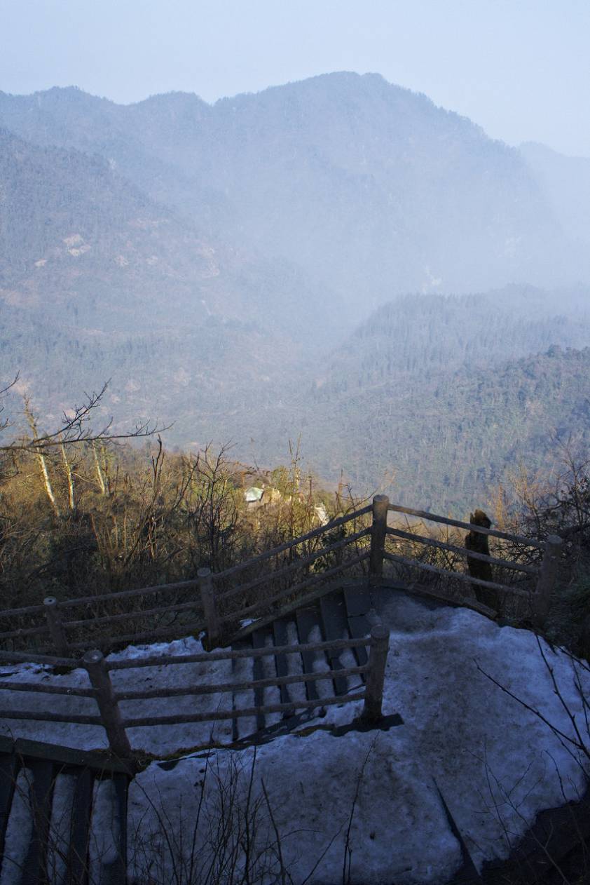 во второй день снежных дорог было намного больше...