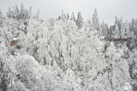 Национальный парк в Китае Чжанцзяцзе. Как добраться и как выглядит зимой?
