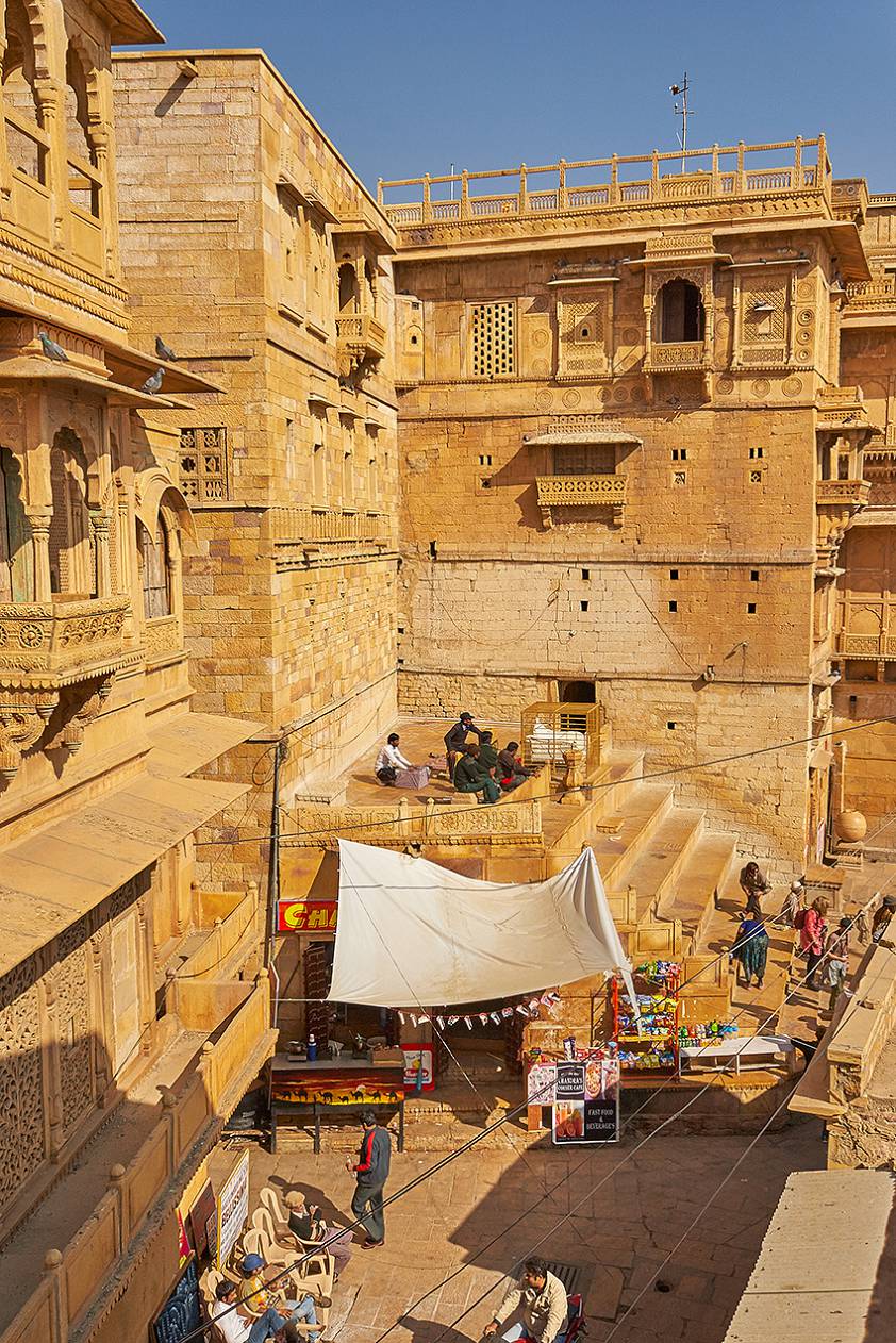 Старинный форт Джайсалмер Старинный форт Джайсалмер