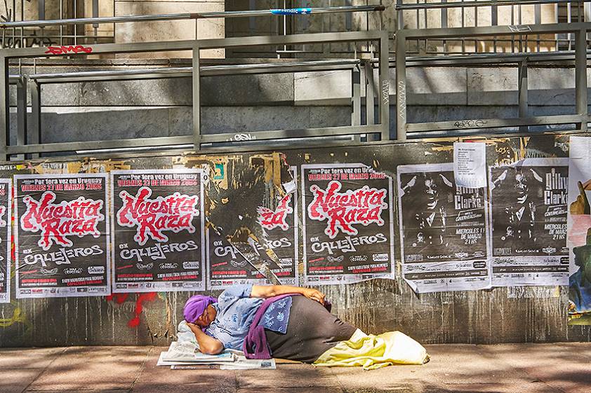 На улицах города