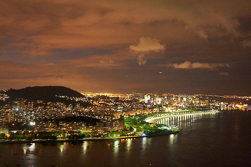 Рио с холма Morro do Urka