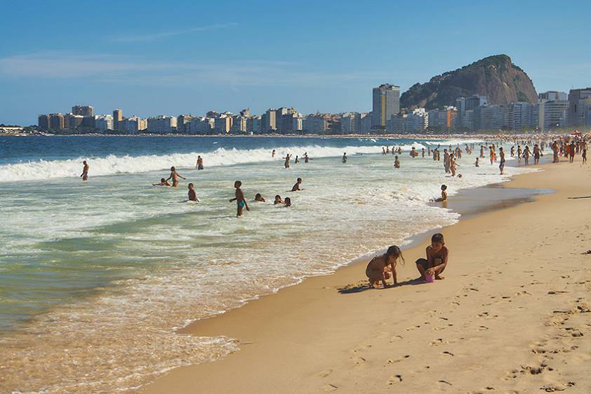 Вот она, знаменитая Копакабана