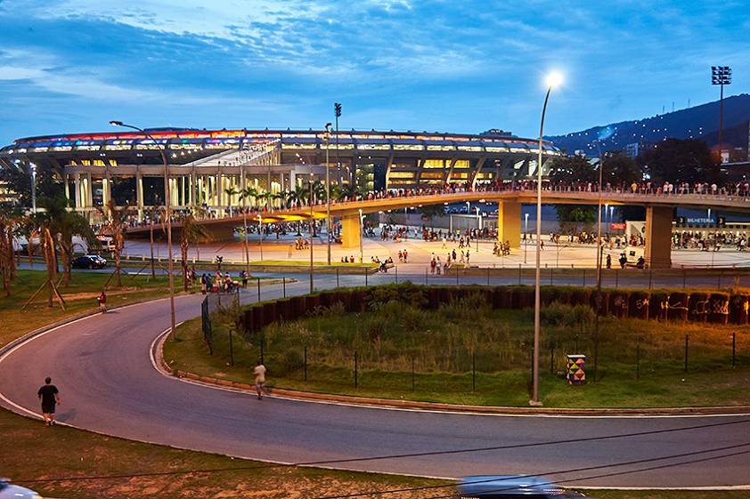 Потрясающий сознание стадион Маракана