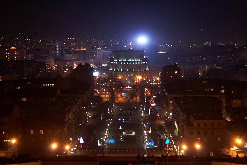 Ночной Ереван