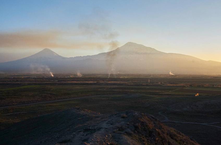 Вид на Арарат, Армения