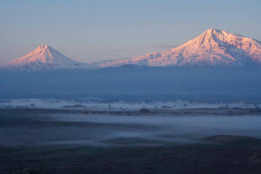 Вид на Арарат, Армения