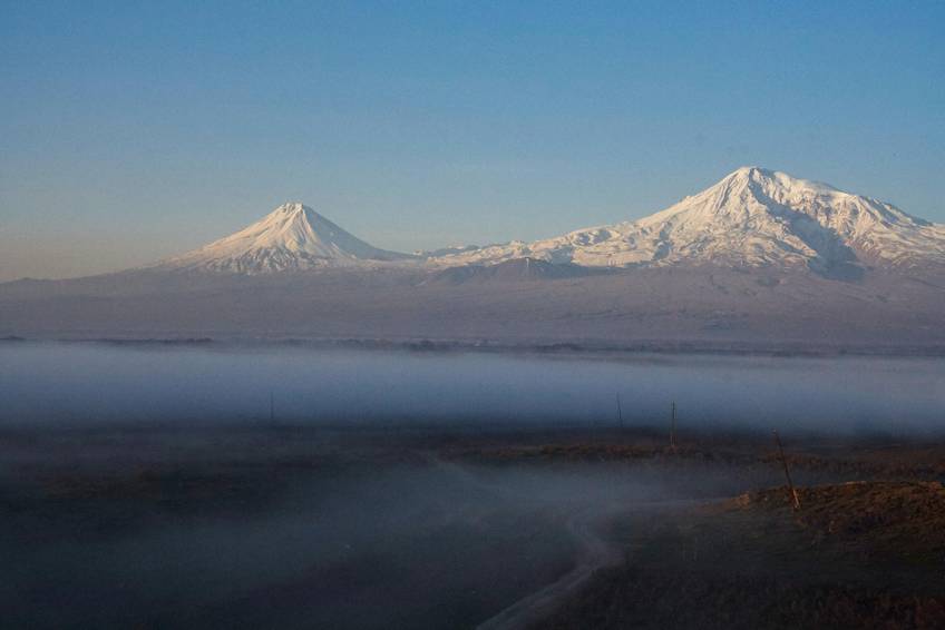 Вид на Арарат, Армения