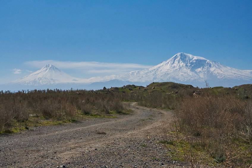 Вид на Арарат, Армения