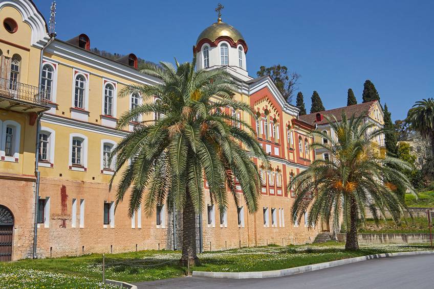 Монастырский комплекс в Новом Афоне