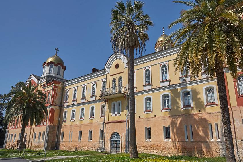 Монастырский комплекс в Абхазии