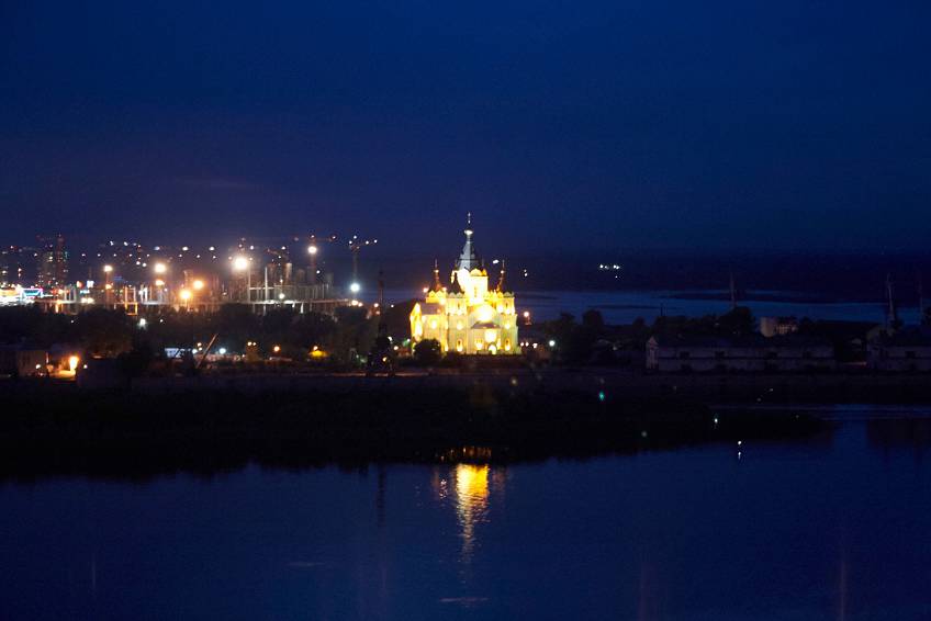 Ночной Нижний Новгород