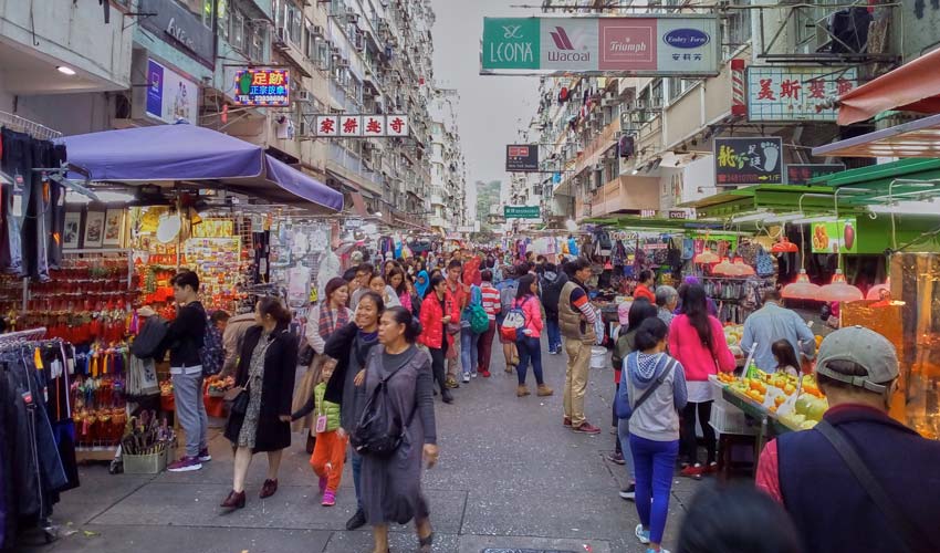 Достопримечательности. Женский рынок, рынок золотых рыбок