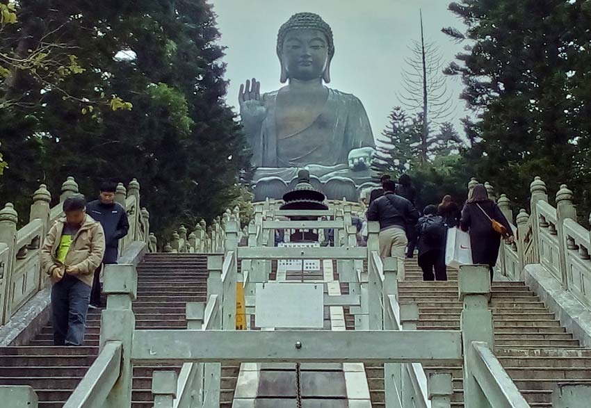 Большой Будда в Гонконге