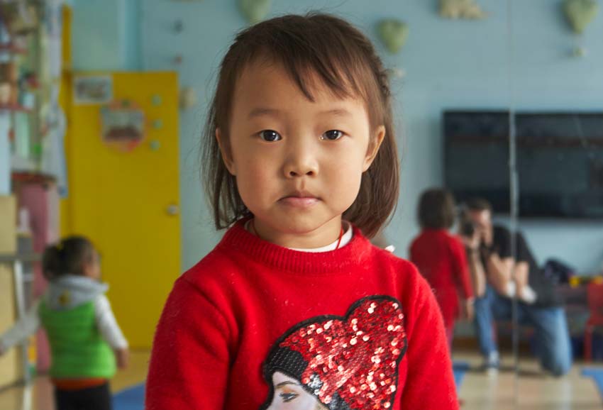 Детский садик в Китае