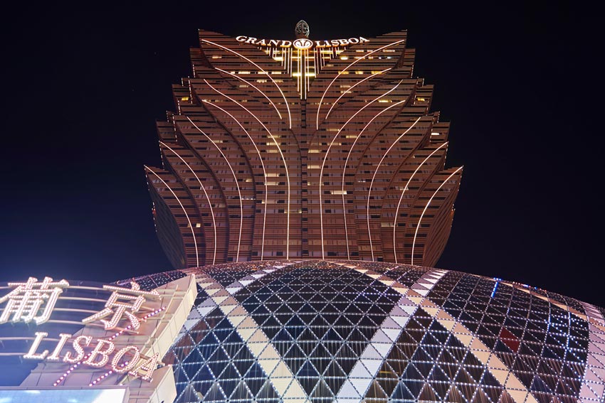 Фотографии ночного Макао